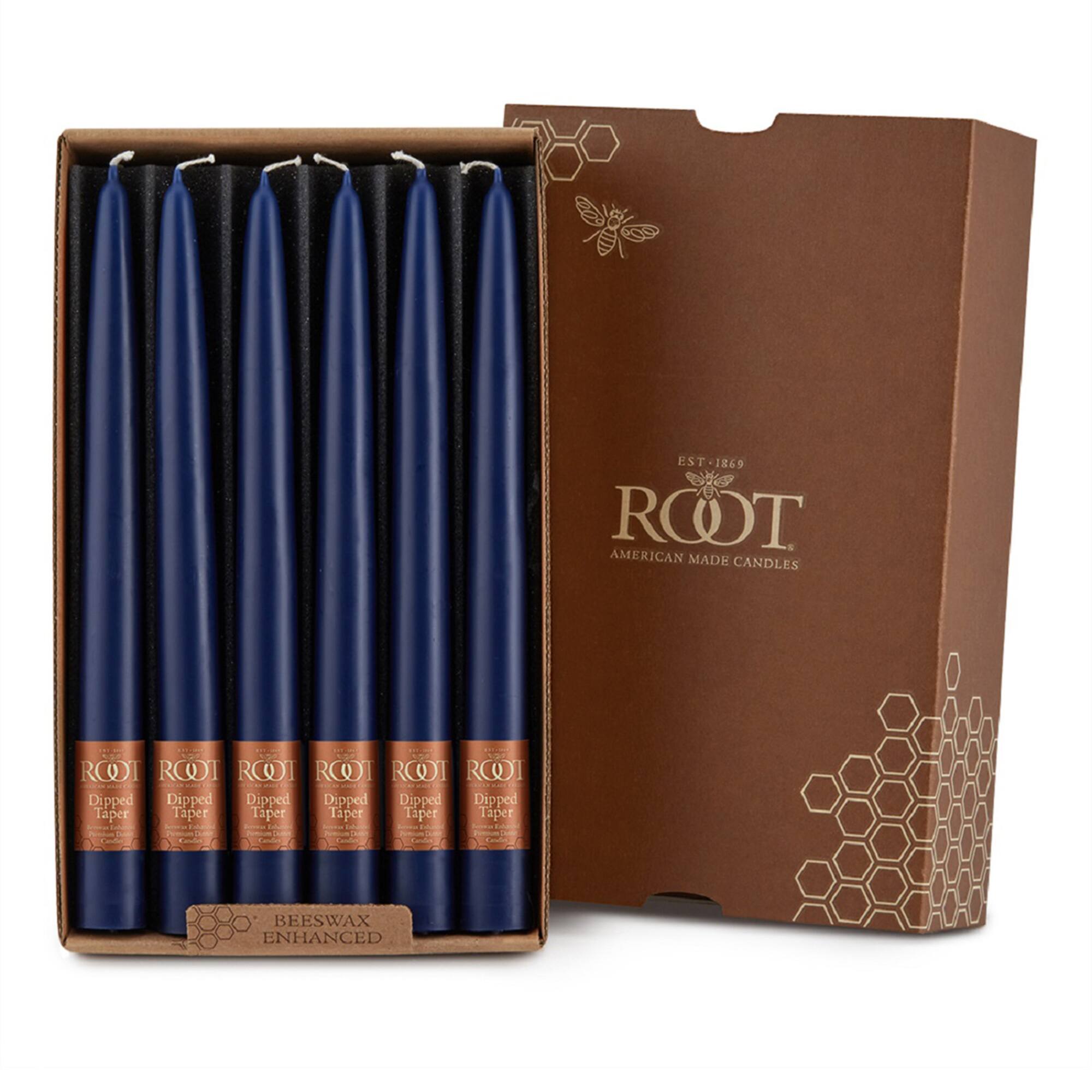 Root Candles 9" Unscented Taper Candles